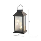 Solar garden lamp LED CANDELIO STAR 2700K IP44 black LED2B