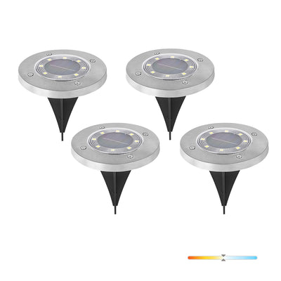 Solar garden lamp LED CLAVO G2 4000K IP44 4-pak LED2B