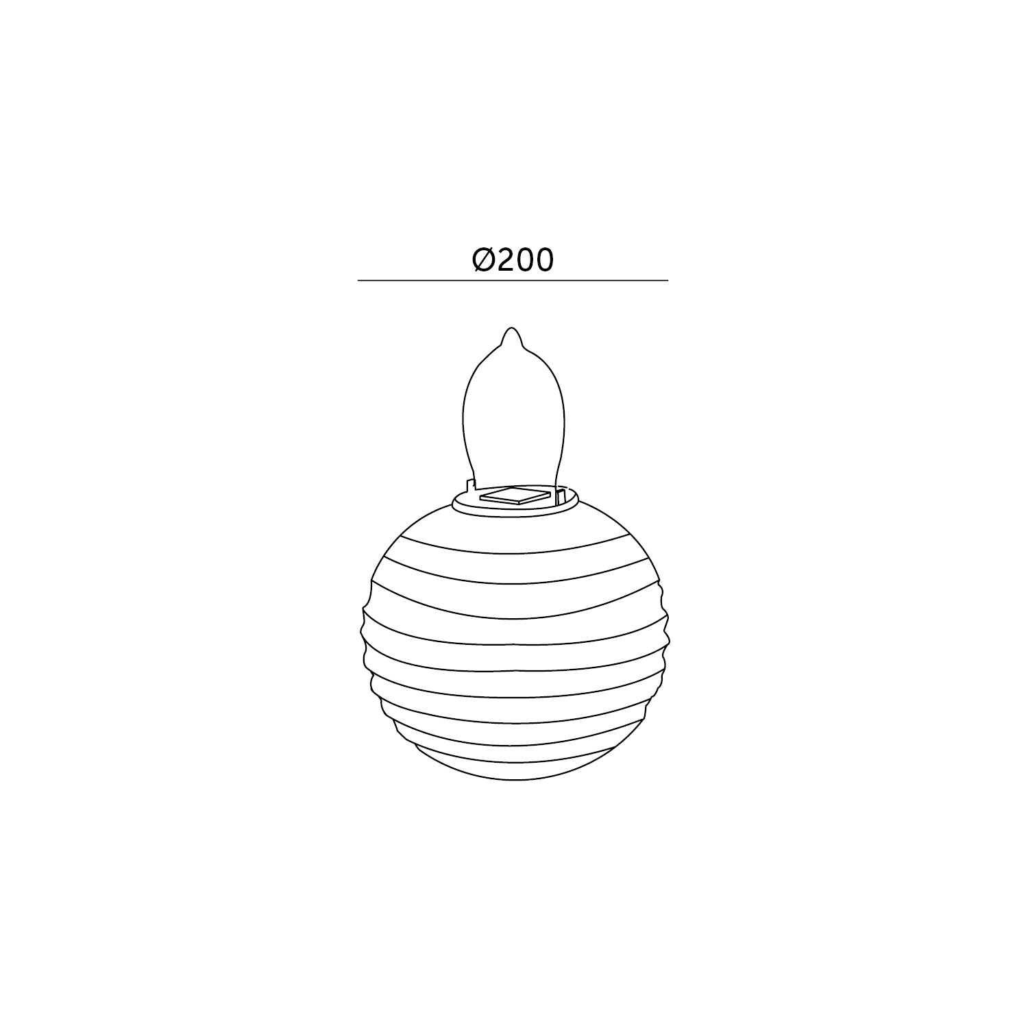 Solar garden lamp LED HARMONY 3000K IP44 LED2B