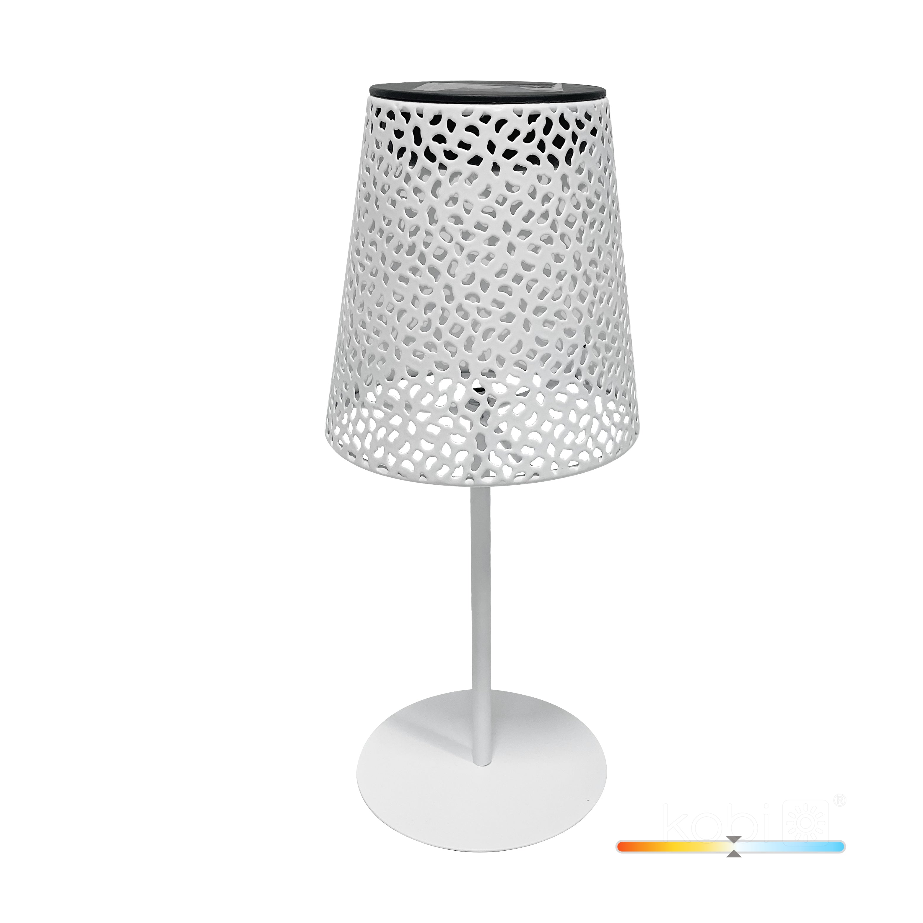 Solar garden lamp LED LUVETRA 4000K IP44 white LED2B