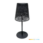 Solar garden lamp LED LUVETRA 4000K IP44 black LED2B