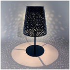 Solar garden lamp LED LUVETRA 4000K IP44 black LED2B