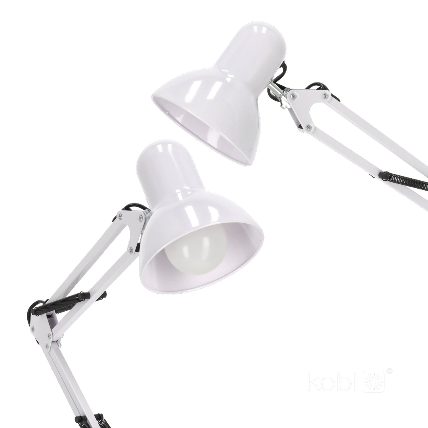 Floor lamp AURIQ ST 1xE27 white LED2B