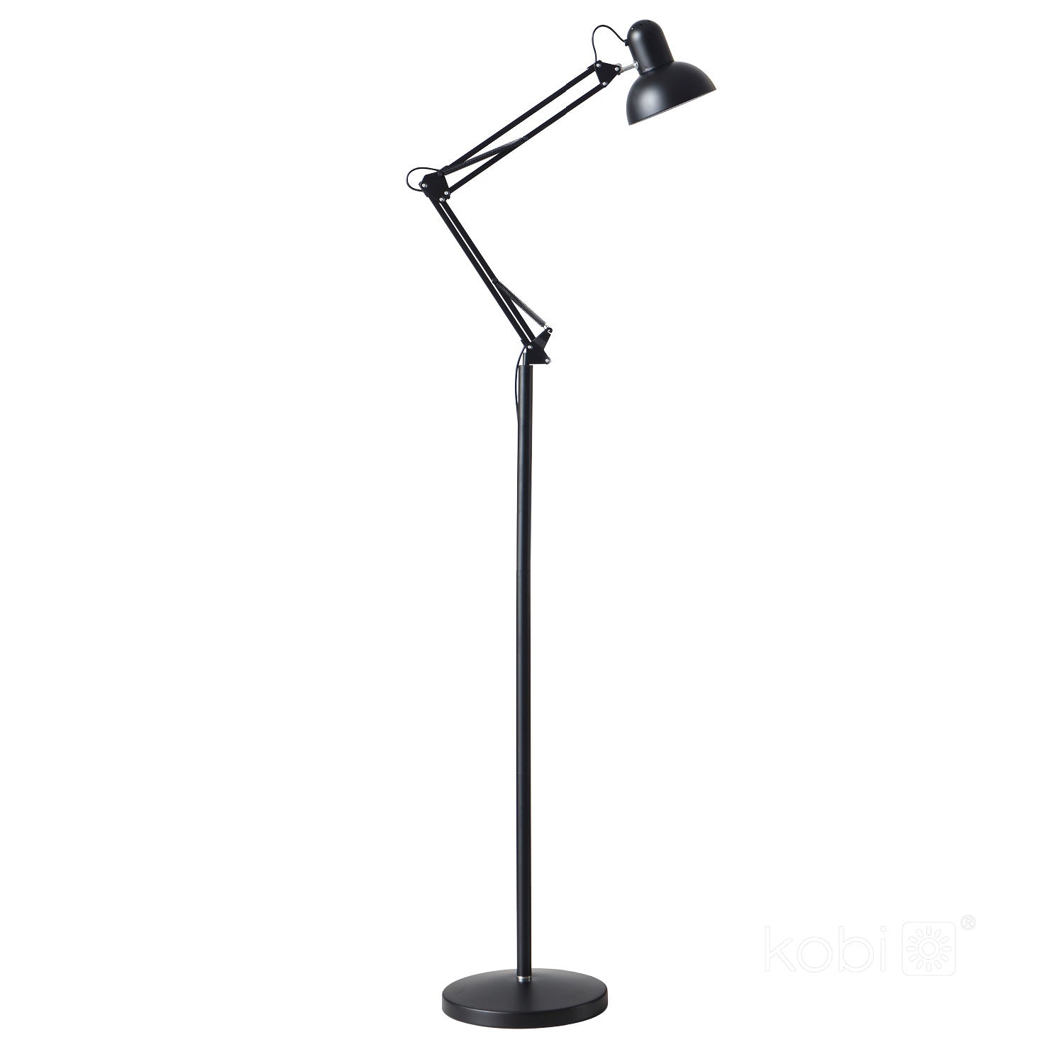 Floor lamp AURIQ ST 1xE27 black LED2B
