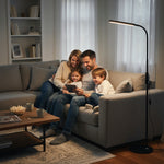 Floor lamp LED TEILO 10W 3CCT black LED2B