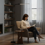 Floor lamp TEILO 2 14W 3CCT black LED2B
