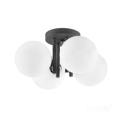 Ceiling lamp GLOBE ELEGANCE ASH S4 4xG9 Kobi Design