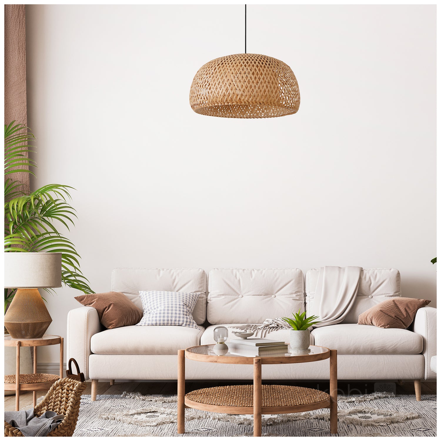 Hanging lamp BOHO BAKU L 1xE27 Kobi Design