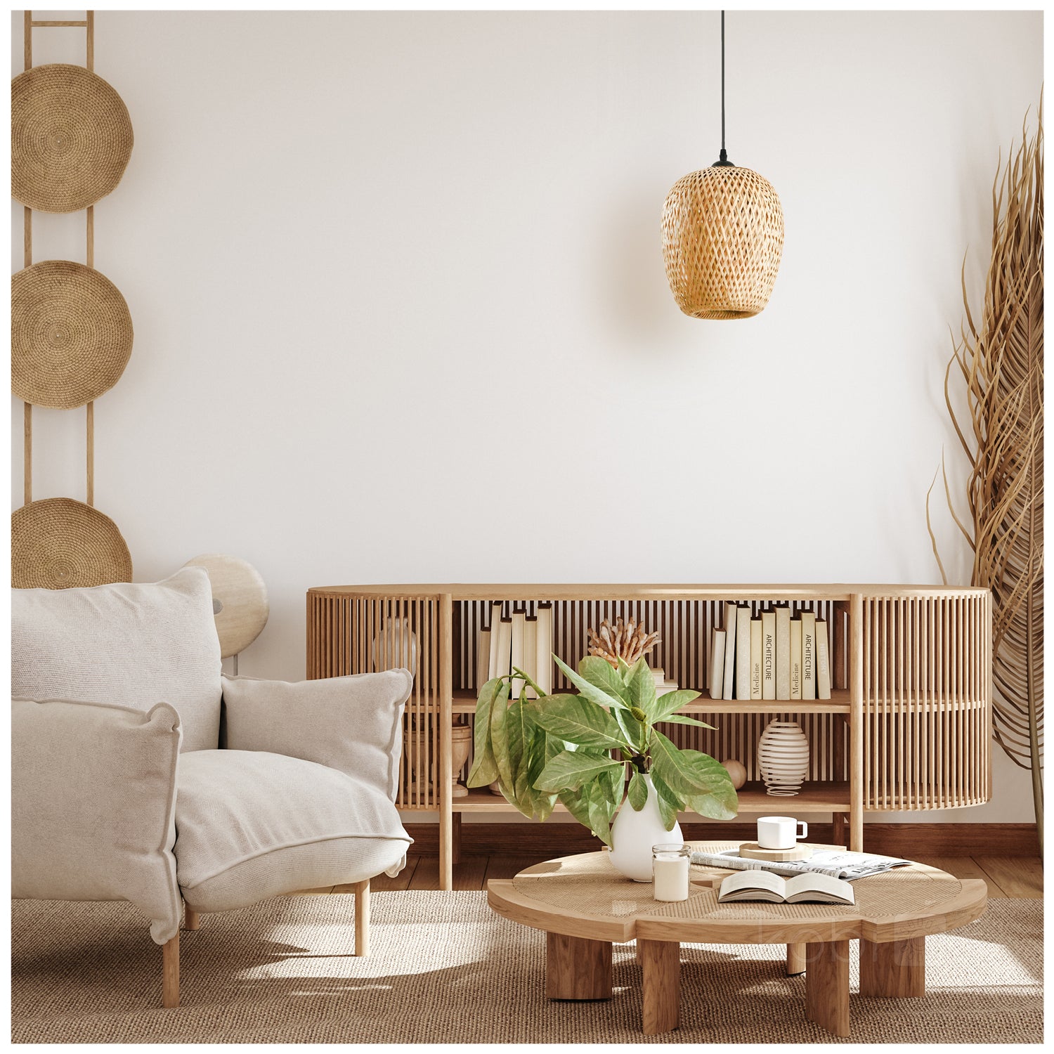 Hanging lamp BOHO BERN M 1xE27 Kobi Design