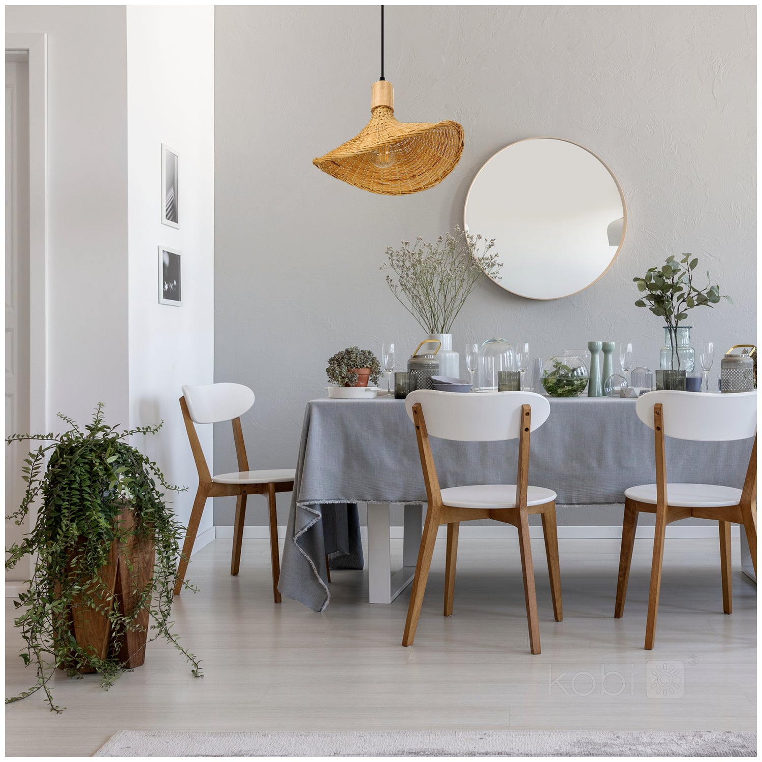Hanging lamp BOHO BIMINI 1xE27 Kobi Design