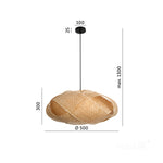 Hanging lamp BOHO BINDUM 1xE27 Kobi Design