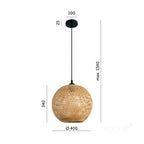 Hanging lamp BOHO BITAVIA S 1xE27 Kobi Design