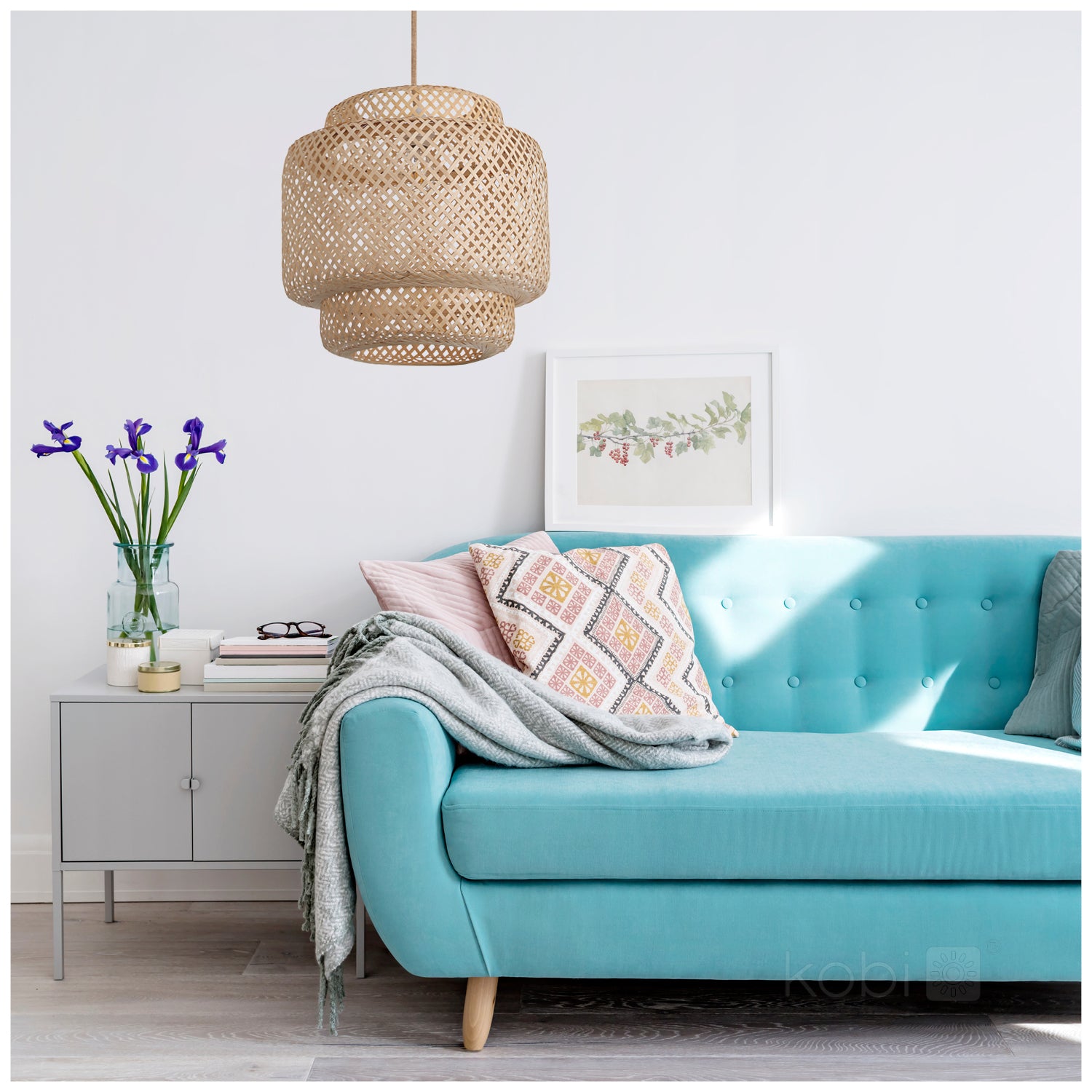 Hanging lamp BOHO BONN RB 1xE27 Kobi Design