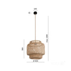 Hanging lamp BOHO BONN RB 1xE27 Kobi Design