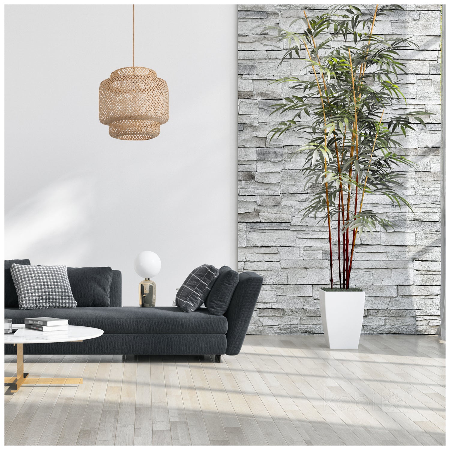 Hanging lamp BOHO BONN RW 1xE27 Kobi Design