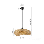 Hanging lamp BOHO BRUGIA M 1xE27 Kobi Design