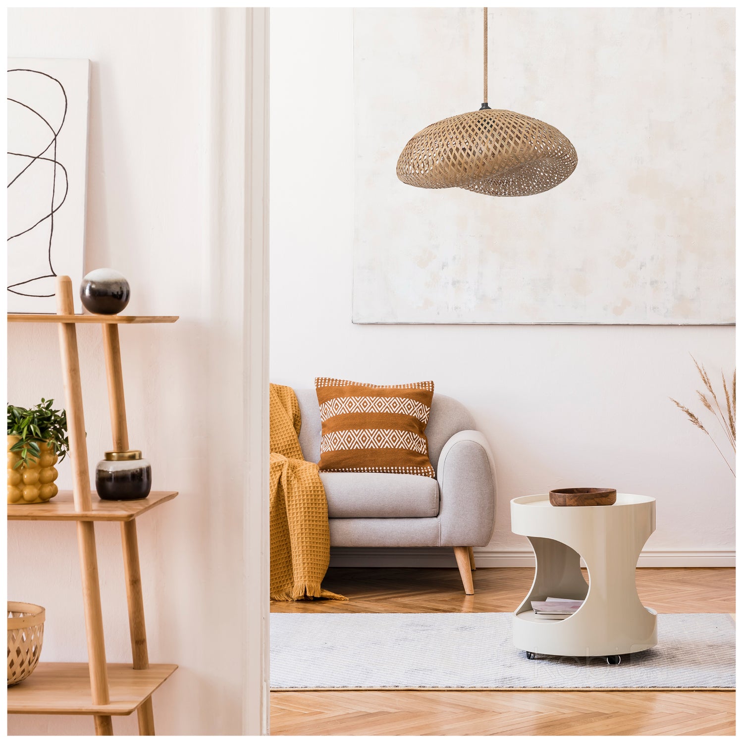 Hanging lamp BOHO BRUGIA M RB 1xE27 Kobi Design