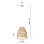 Hanging lamp BOHO RANGO 1xE27 Kobi Design
