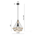 Hanging lamp BOHO VIENNA 1xE27 Kobi Design
