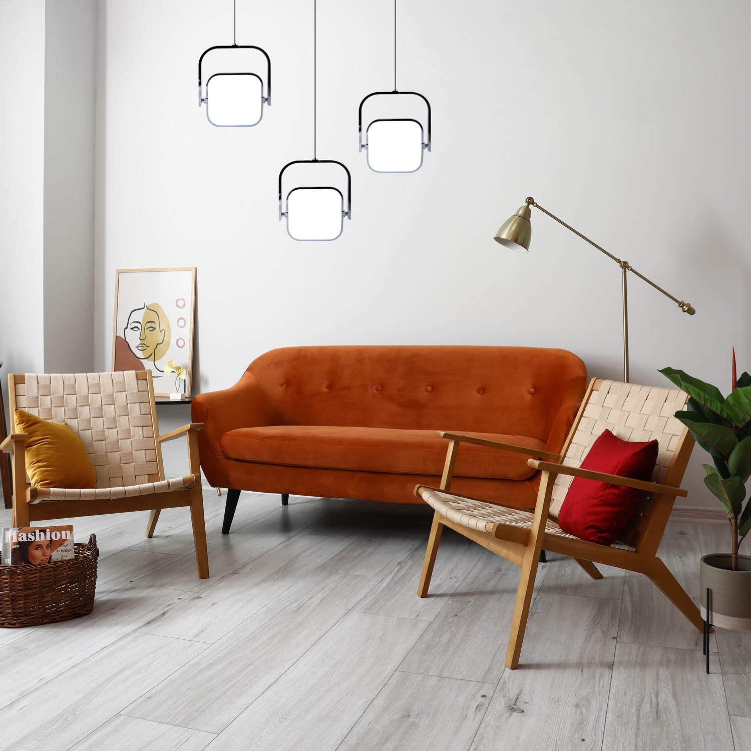 Hanging lamp DELFA LED 40W 4000K