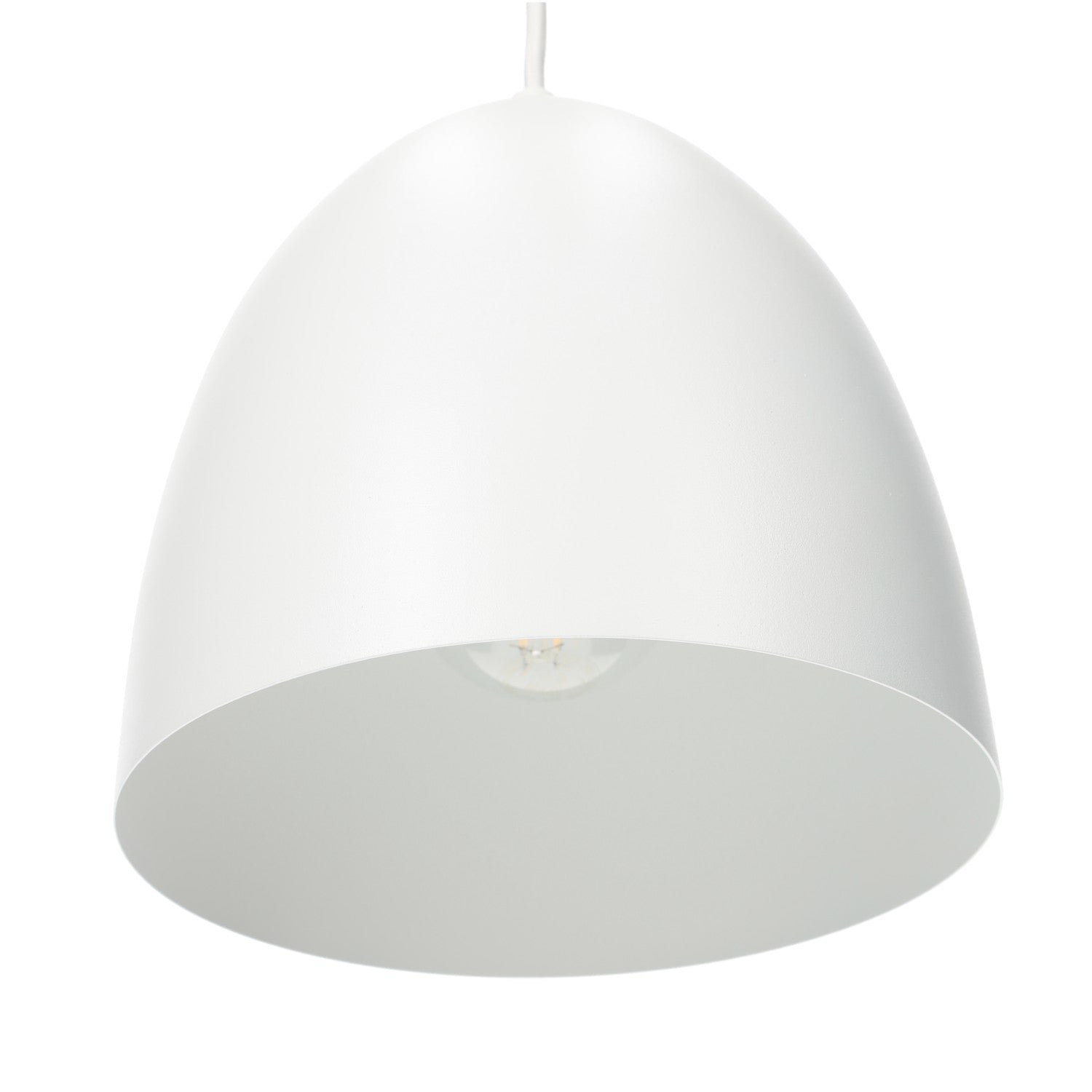 Hanging lamp FIDŻI 1 white