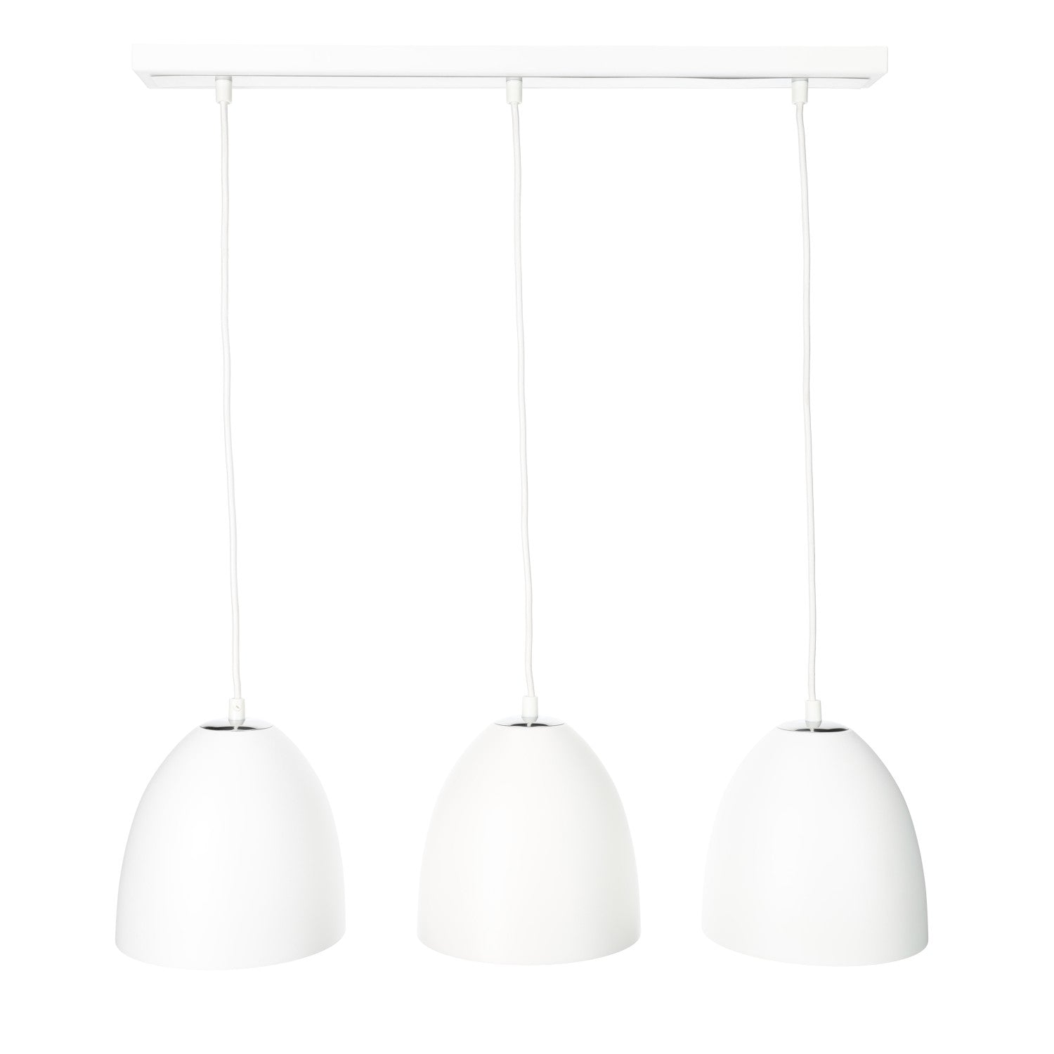Hanging lamp FIDŻI 3 white
