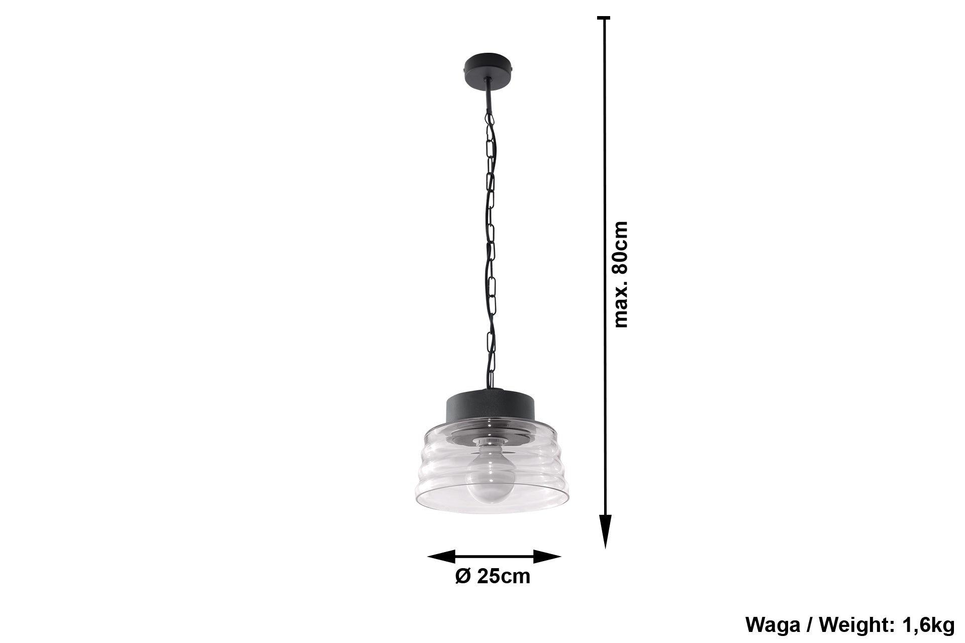 Hanging lamp MARINA