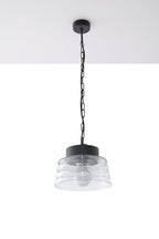 Hanging transparent lamp MARINA