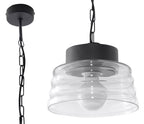 Hanging transparent lamp MARINA