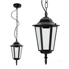 Garden hanging lamp LO4105 1xE27 IP54 black Kobi