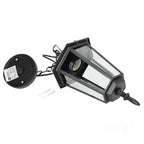 Garden hanging lamp LO4105 1xE27 IP54 black Kobi