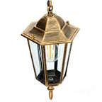Garden hanging lamp LO4105 1xE27 IP54 gold Kobi