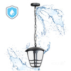 Garden hanging lamp TEVIO W 1xE27 IP54 black LED2B