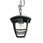 Garden hanging lamp TEVIO W 1xE27 IP54 black LED2B