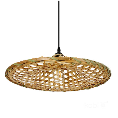 Hanging lamp OLEA BAMBOO 1xE27 LLS