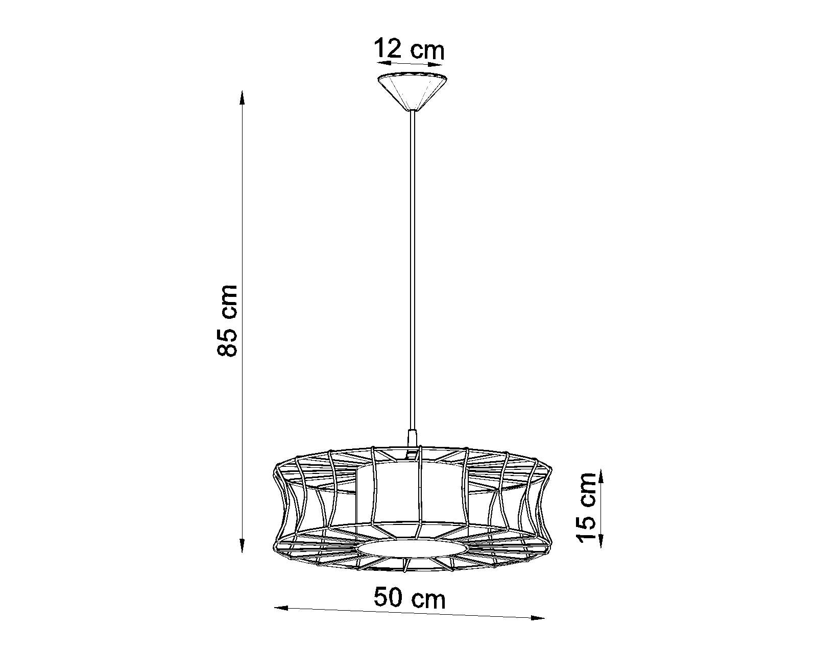 SALERNO black pendant lamp