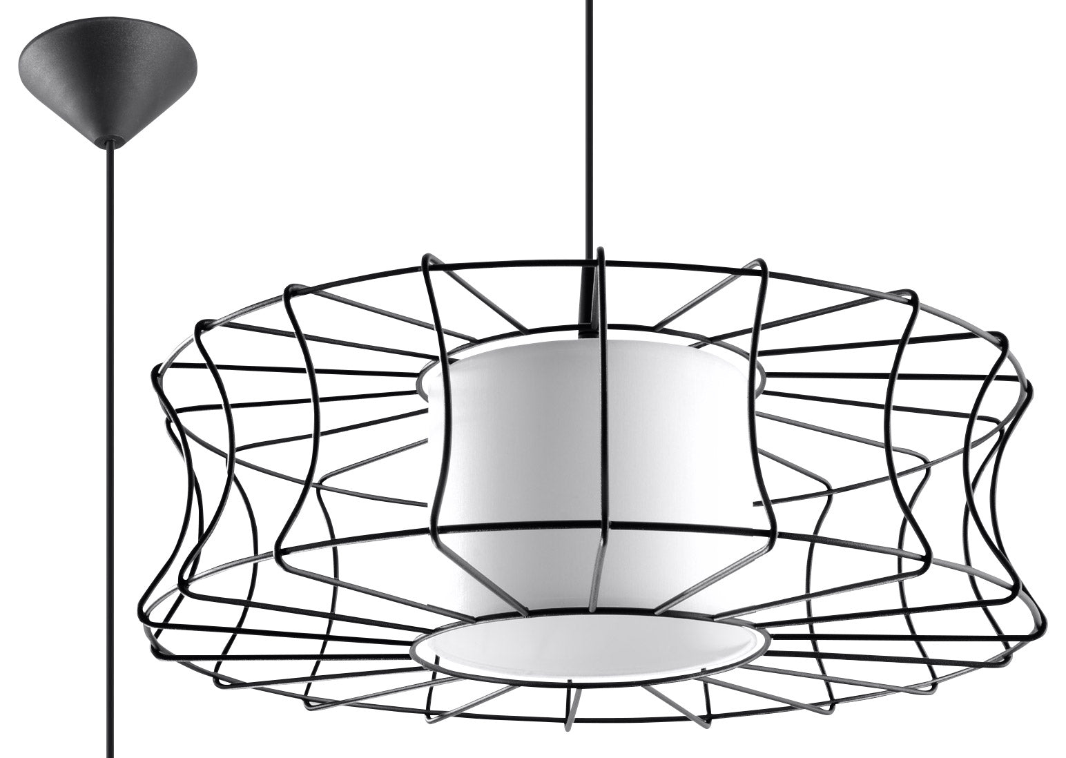 SALERNO black pendant lamp