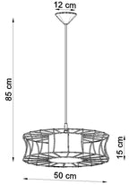 SALERNO black pendant lamp