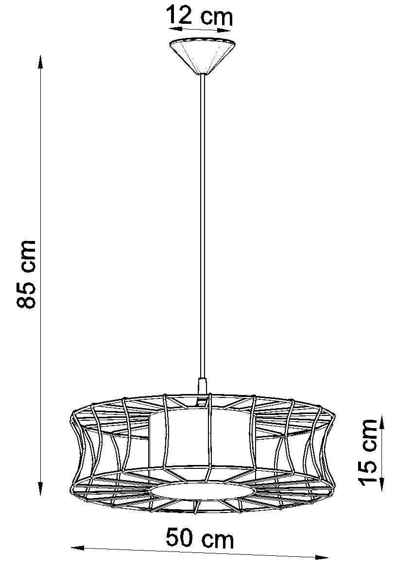 SALERNO black pendant lamp