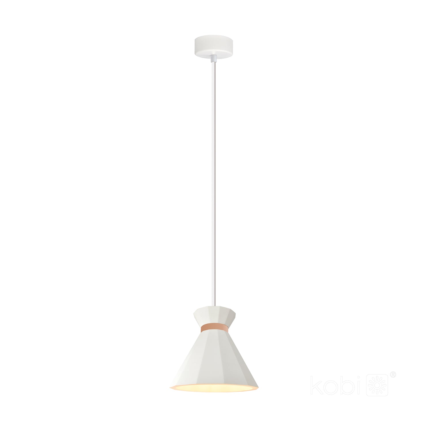 Hanging lamp SOLE 1xE27 white Art of Light