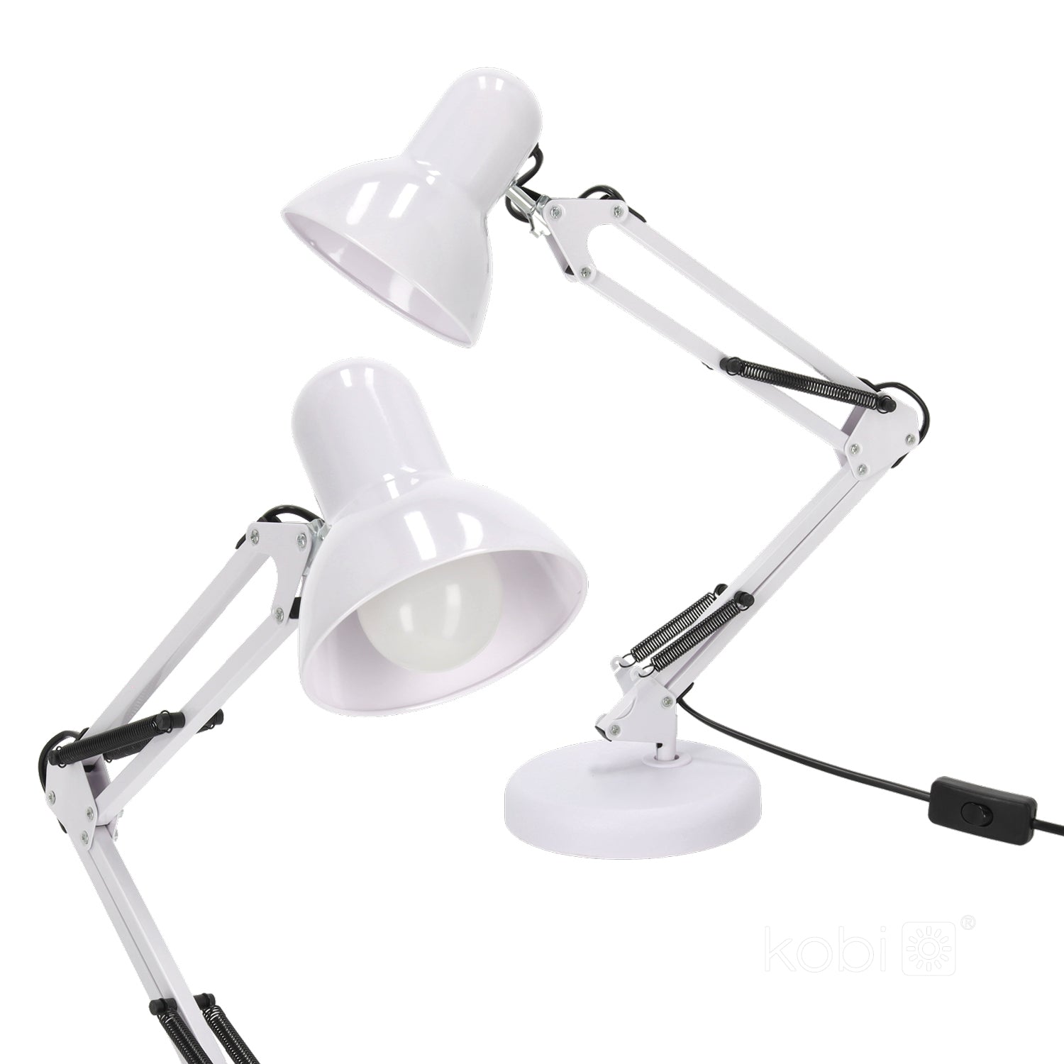 Desk lamp AURIQ 1xE27 White LED2B