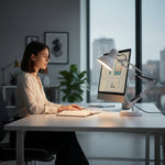 Desk lamp AURIQ 1xE27 White LED2B