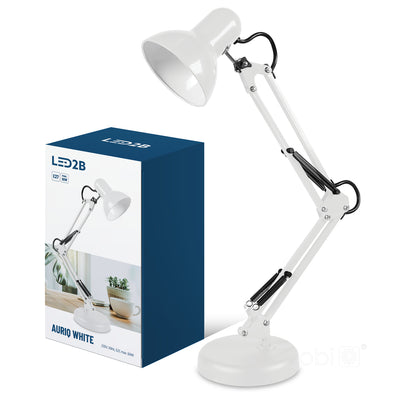 Desk lamp AURIQ 1xE27 White LED2B