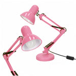 Desk lamp AURIQ 1xE27 pink LED2B