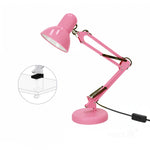 Desk lamp AURIQ 1xE27 pink LED2B