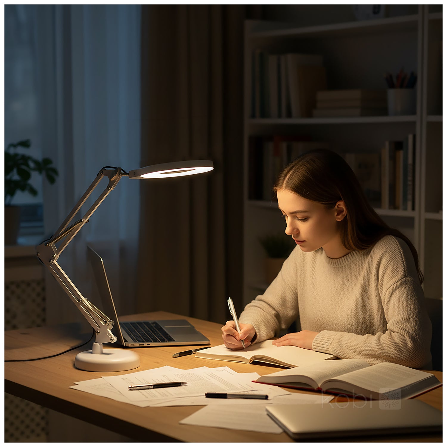 Desk lamp LED AURIQ LOUPE 10W 3CCT white LED2B