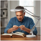 Desk lamp LED AURIQ LOUPE 10W 3CCT white LED2B