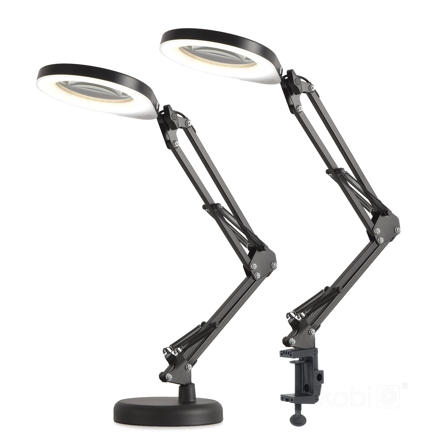 Desk lamp LED AURIQ LOUPE 10W 3CCT black LED2B