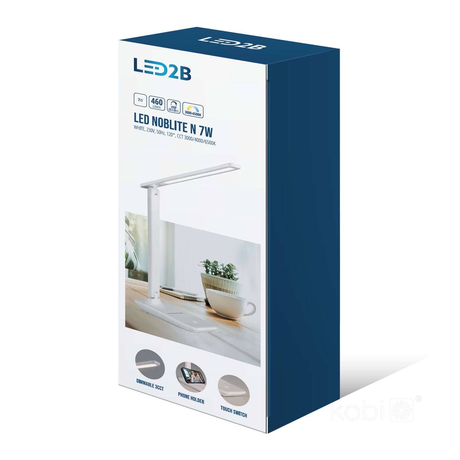 Desk lamp LED NOBLITE N 7W 3CCT white LED2B