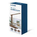 Desk lamp LED NOBLITE N 7W 3CCT brown LED2B